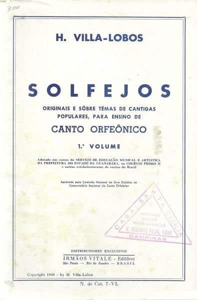 Solfejos 1º volume