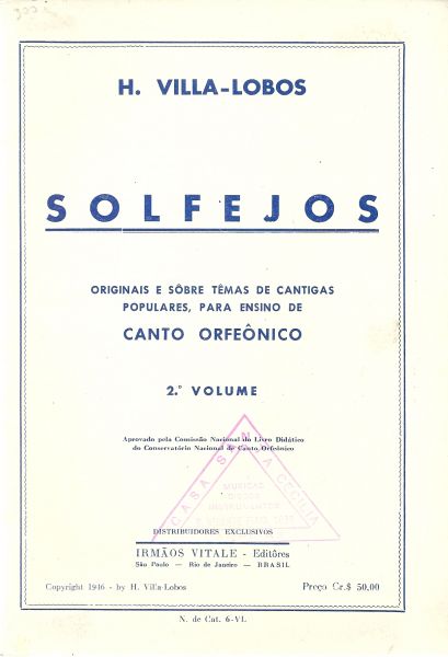 Solfejos 2º volume - Autografado